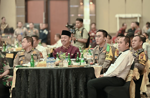 Bupati Afrizal Sintong Hadiri Rapim TNI-Polri Se-Provinsi Riau