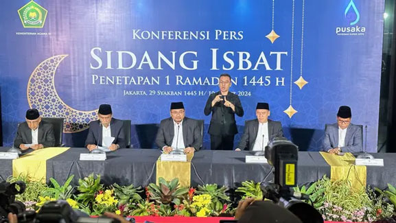Kemenag Umumkan 1 Ramadhan Jatuh Pada Selasa 12 Maret 2024