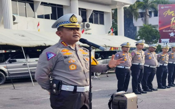 Kasatgasops Minta Tim Satgas Optimalkan Budaya Tertib Berkeselamatan Lalin ke Masyarakat