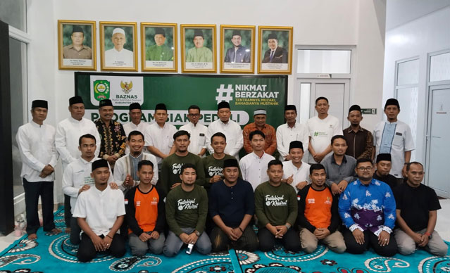 Wabup Husni Apresiasi Kinerja Baznas Siak Dalam Pengelolaan Zakat