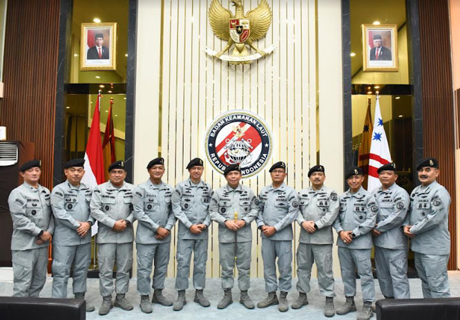 Enam Jabatan Pimpinan Tinggi Pratama Bakamla RI Diserahterimakan