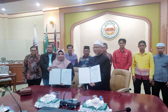 STIE Syari'ah Bengkalis Jalin Kerjasama dengan Fatoni University Thailan