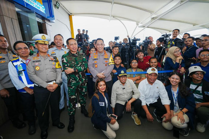 Panglima TNI Tinjau Arus Balik Lebaran 1445 H/2024