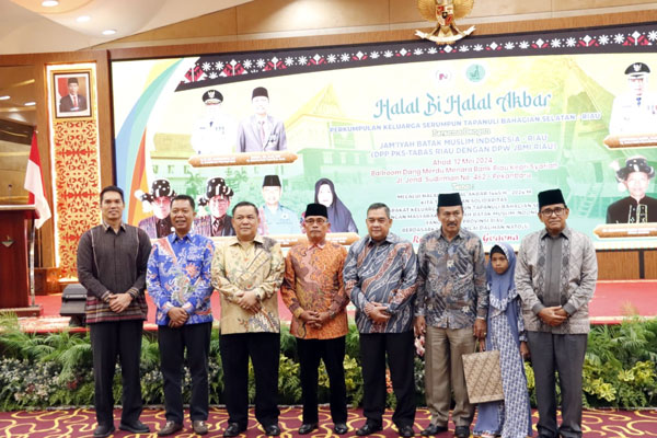 Wakil Ketua DPRD Siak Androy Aderianda Hadiri Halal Bihalal PKS Tapsel dan JBMI