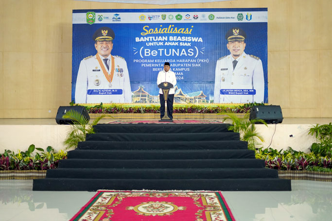 Siapkan SDM Berkualitas, Pemkab Siak Lanjutkan Program Beasiswa 'BeTunas'