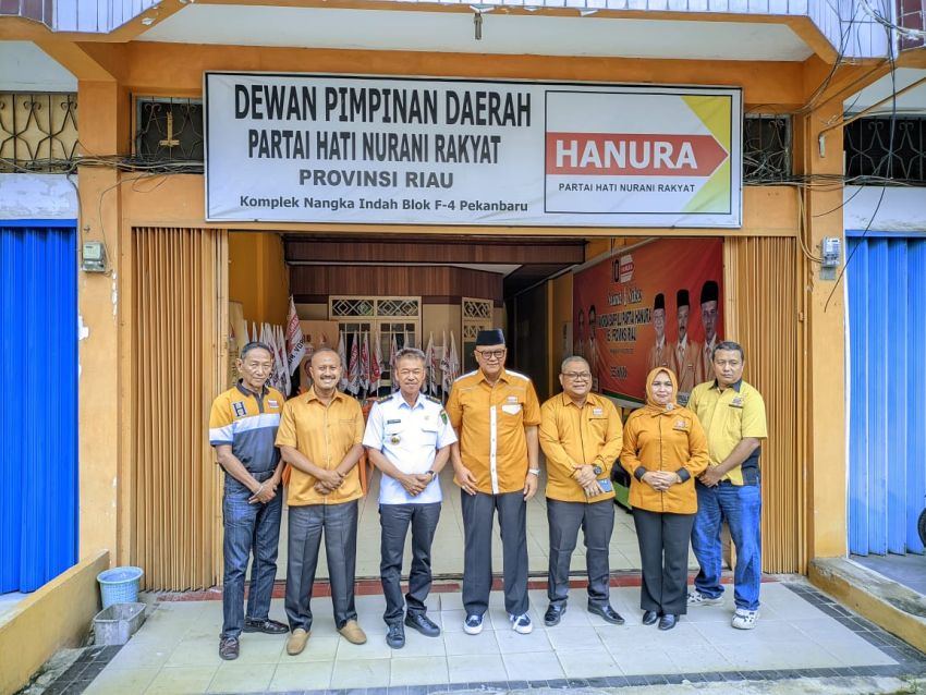 Dua Balon Bupati Rohil Ikuti Proses Wawancara di DPD Hanura Riau