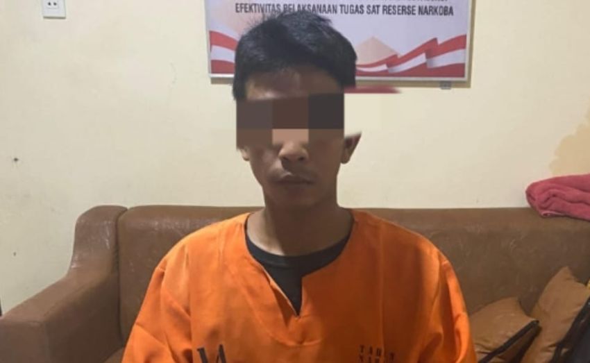 Pengedar Sabu di Salo Dibekuk di Rumah Kosong