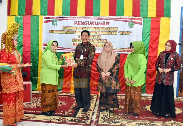 Harpi Bertekad Pakaian Pengantin Adat Melayu Khas Bengkalis Miliki Hak Paten