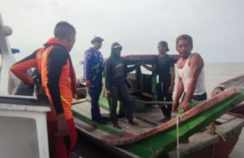 Mancing ke Laut, Dua Nelayan di Rohil Hilang Kontak