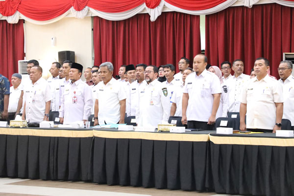 Pemkab Bengkalis Ikuti Rakor Penanggulangan Kemiskinan se-Riau