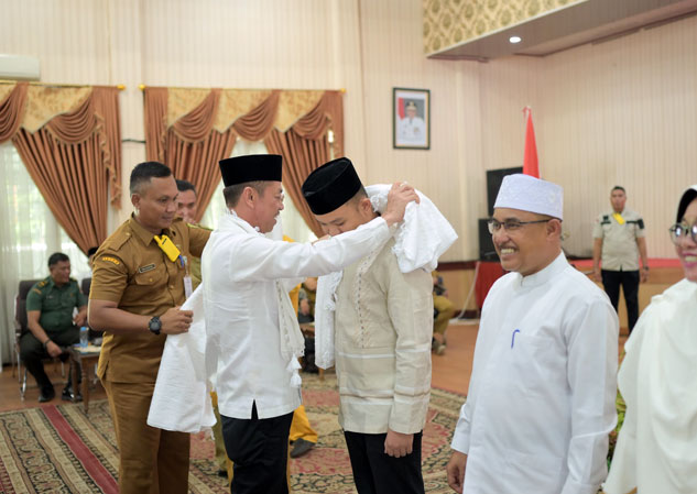 Diikuti 282 Peserta, Bupati Afrizal Sintong Buka Bimbingan Manasik Haji Tingkat Kabupaten
