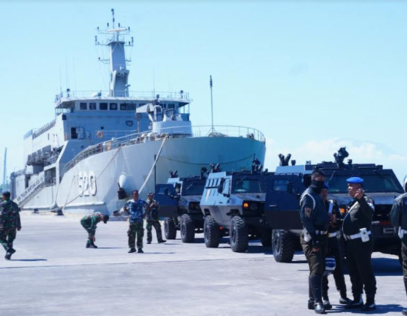 Empat KRI Debarkasi di Pelabuhan Benoa Dukung Pengamanan KTT World Water Forum  ke-10 Bali
