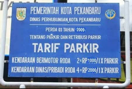 Tak Terapkan Tarif Parkir Sesuai Aturan, Pengelola Pasar Tradisional Disanksi