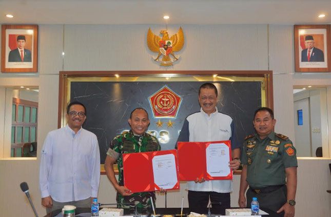 Komitmen TNI dan Garuda Indonesia Dukung Perdamaian Dunia