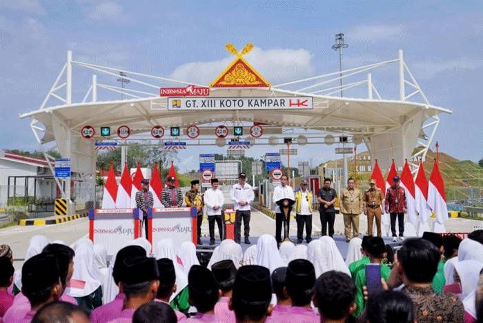 Sebelum Ada Keputusan Pemerintah,  Tol Bangkinang-XIII Koto Kampar Masih Gratis