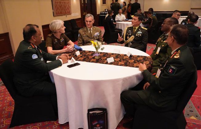 Pertemuan Para Force Commander PBB di Perutusan Tetap Republik Indonesia