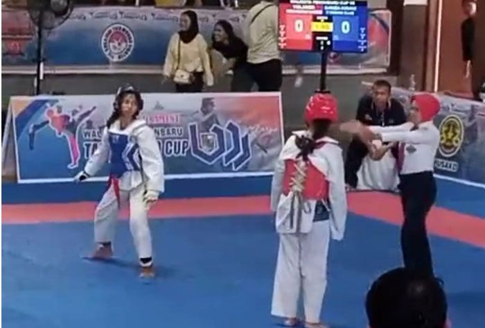 Serius Kembangkan Minat dan Bakat Anak, UPT SMPN 4 Siak Hulu Bertabur Medali di Dua Kejurnas Tekwondo