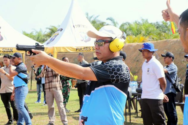 Ketua DPRD Siak Indra Gunawan SE Hadiri Open Turnament Kapolres Siak Cup 2024