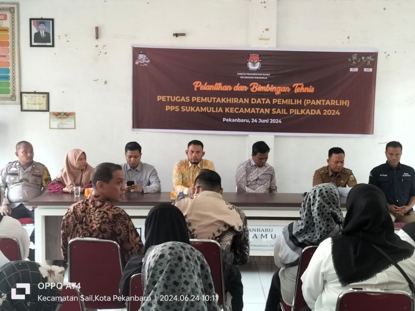 18.048 Pantarlih Pilkada Serentak 2024 di Riau Dilantik