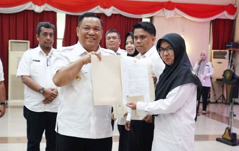 569 PPPK di Pekanbaru Terima SK