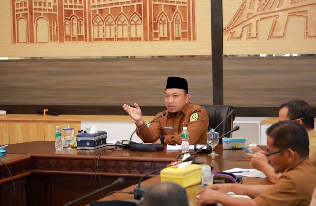 Fokus Tekan Angka Stunting, Wabup Siak Husni Merza Pimpin Rakerja Tim Penurunan Stunting