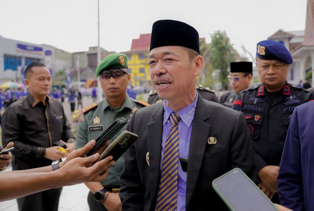 Bupati Rohil Paparkan Pembangunan Jalan Yang Akan Dikerjakan di 2025