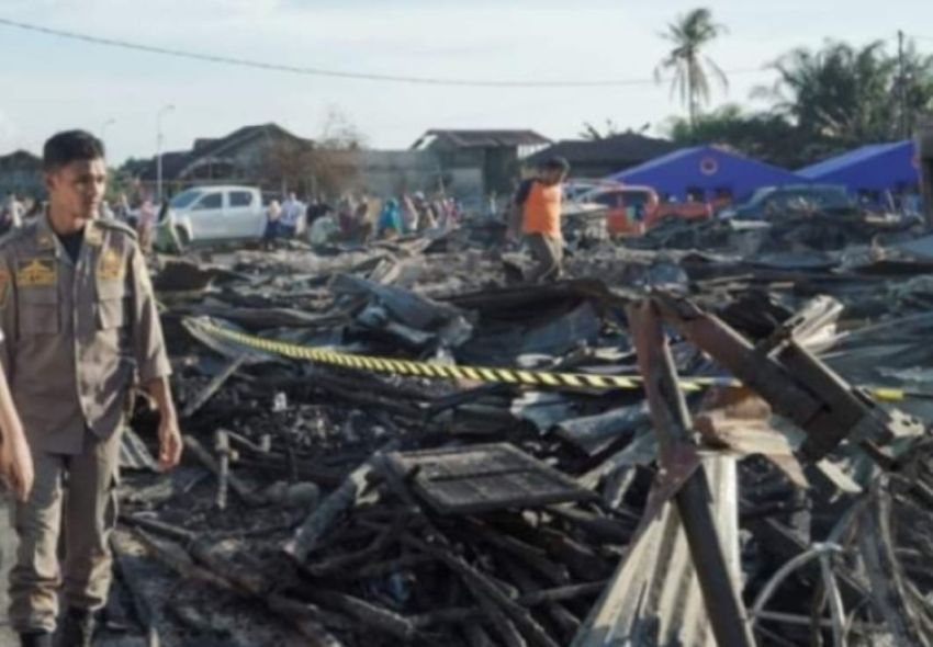 PUPR Riau Bangun 35 Unit RLH Untuk Korban Kebakaran Pujud
