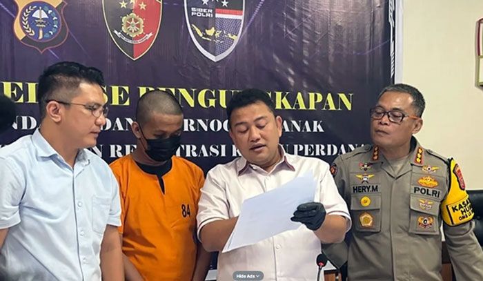 Pedofil di Pekanbaru Ditangkap, Koleksi Video Porno Anak di Bawah Umur