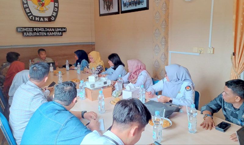KPU Riau Koordinir Coklit Daerah Perbatasan, akan Dilakukan Serentak