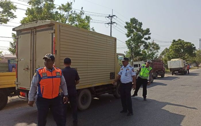 Tim Gabungan Kembali Gelar Razia Truk ODOL di Pekanbaru