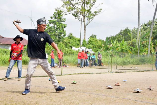 Sempana HJB Ke-512, Pemkab Bengkalis Lombakan Sejumlah Permainan Tradisional, Berikut Harapan Penggiat Gasing