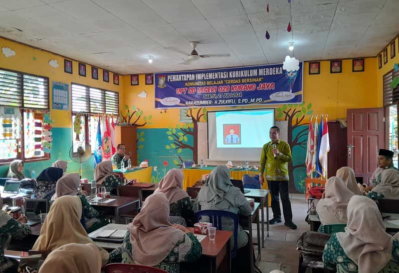 UPT SDN 028 Kubang Jaya Taja Pelatihan Pemantapan Implementasi Kurikulum Merdeka Bagi Guru