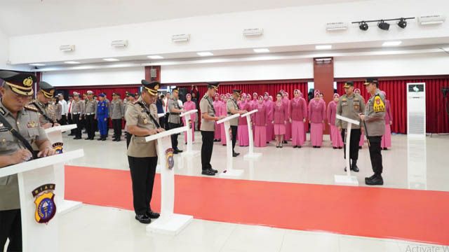 Tiga Kapolres di Riau dan Kabid Humas Polda Dimutasi