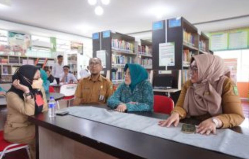 Perpustakaan Mutiara Ilmu SMKN 6 Pekanbaru Wakili Riau di Perlombaan Perpustakaan Tingkat Nasional