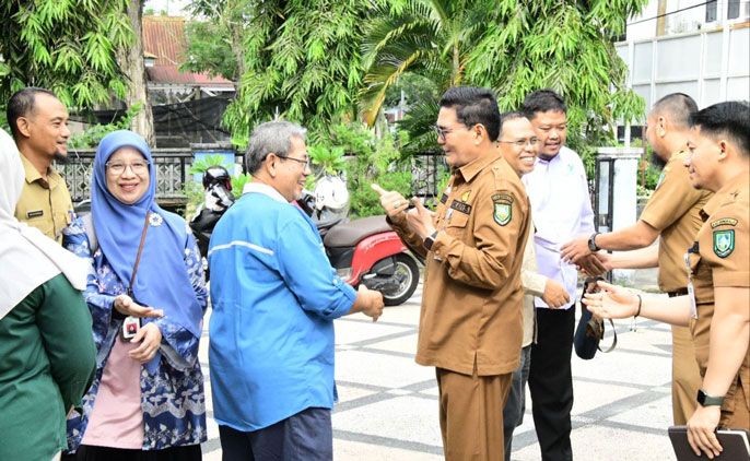 Diskominfotik Sambut Baik Tawaran Unri, Jajaki Kerjasama Wujudkan Desa Cantik di Bengkalis