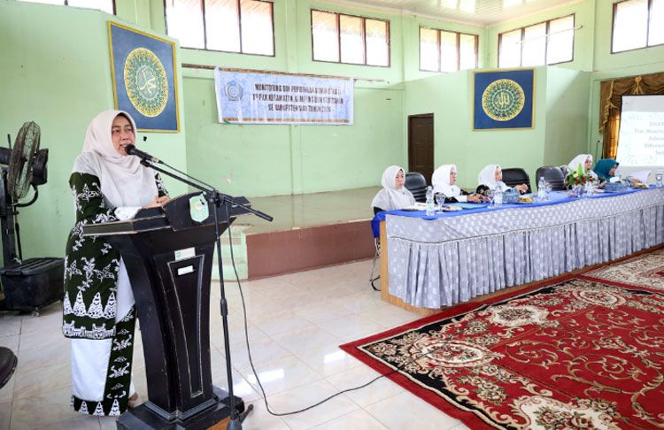 TP PKK Kabupaten Siak Laksanakan Monitoring dan Pembinaan Administrasi