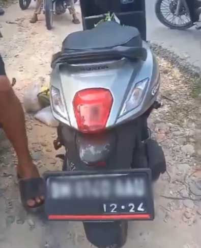Viral Video Wanita Bersimbah Darah Jatuh dari Motor di Jalan Labersa, Meninggal di Tempat