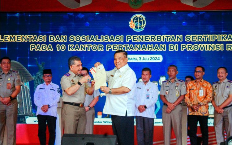 Sosialisasi Layanan Sertipikat Elektronik, Efisiensi dan Transparansi