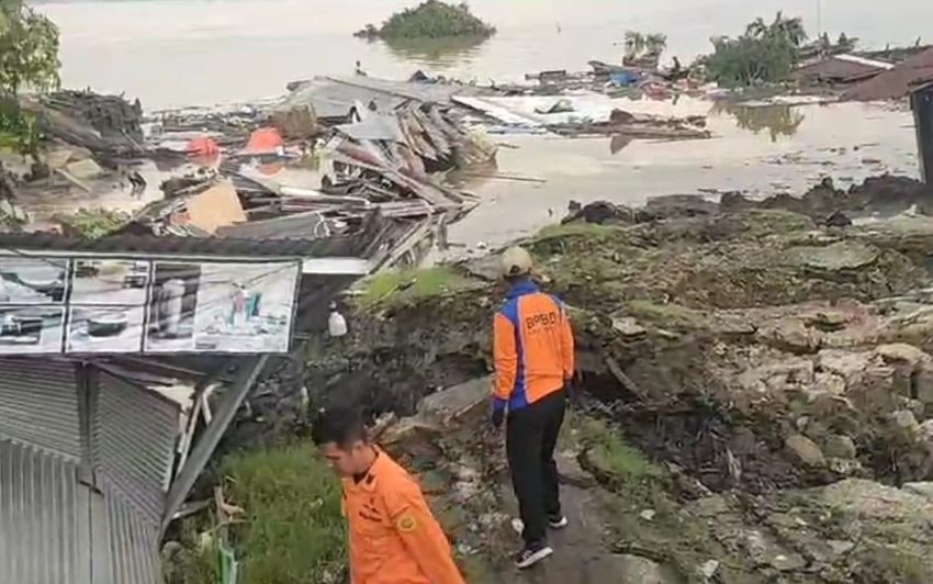 Longsor di Tembilahan Hulu, Pemkab Inhil Tetapkan Status Darurat Bencana