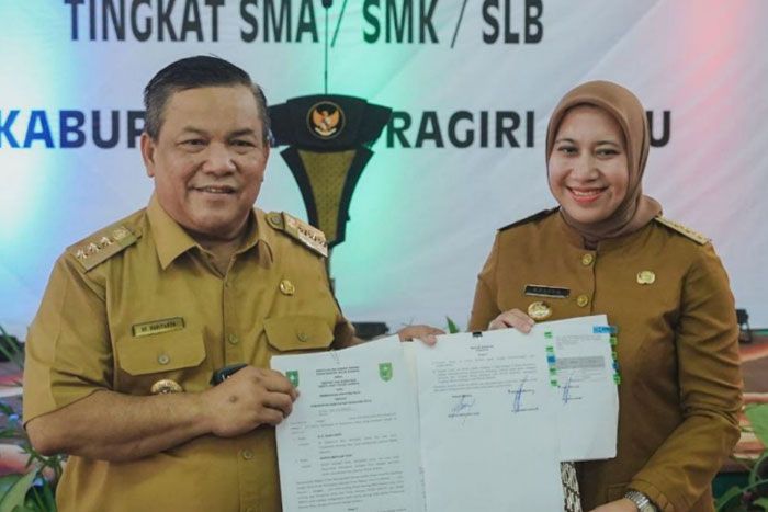 Pemprov dan Pemkab Inhu Teken Nota Kesepakatan Hibah Aset Bangunan Mess Narasinga
