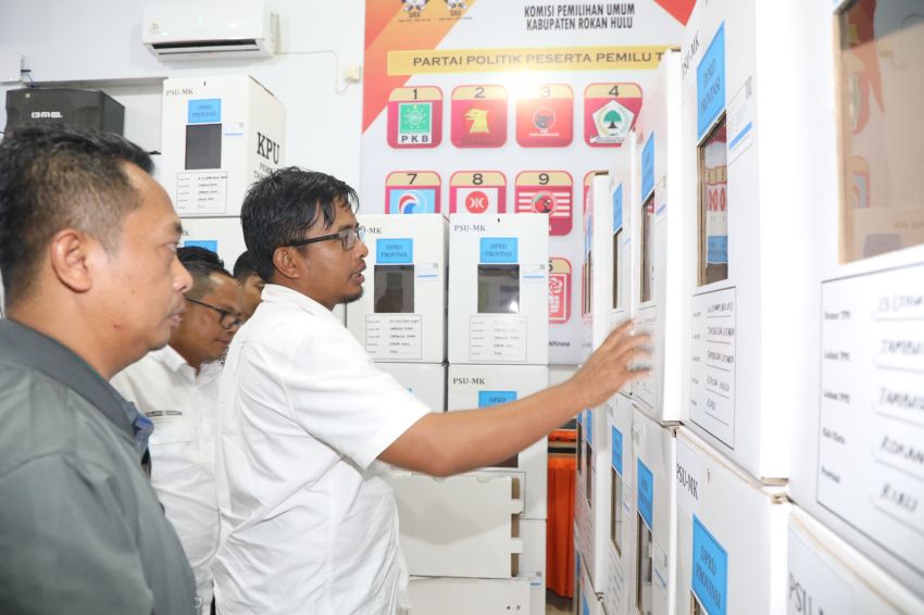KPU RI Tinjau Kesiapan PSU di Perkebunan Torganda