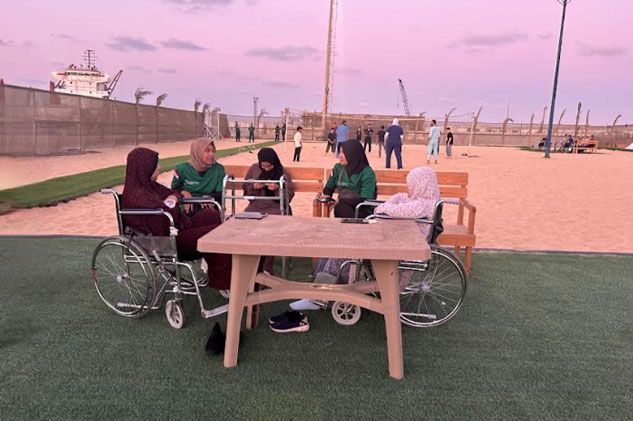 Tiba di El Arish Mesir, 25 Nakes TNI Melakukan Pengecekan Pasien