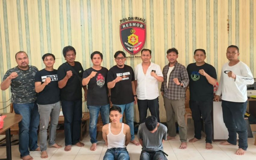 Begal di Pekanbaru yang Viral Ditangkap