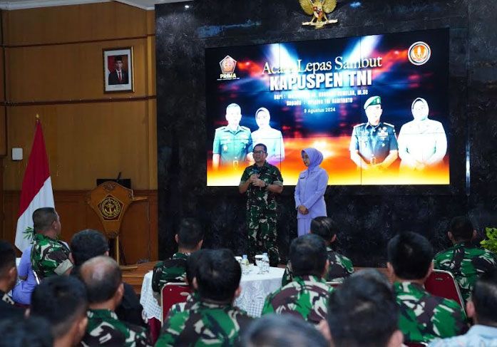 Puspen TNI Gelar Acara Lepas Sambut Kapuspen TNI