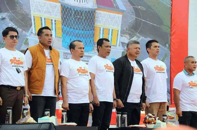 Ketua DPRD Sabarudi dan Pj Wako Pekanbaru Muflihun Hadiri Konser Sua Pemuda