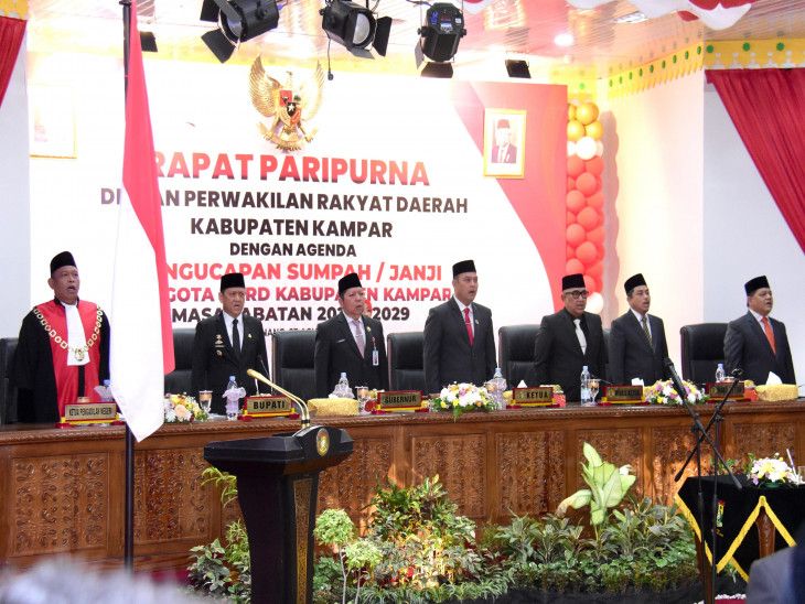Ini Dia Anggota DPRD Kampar Periode 2024-2029