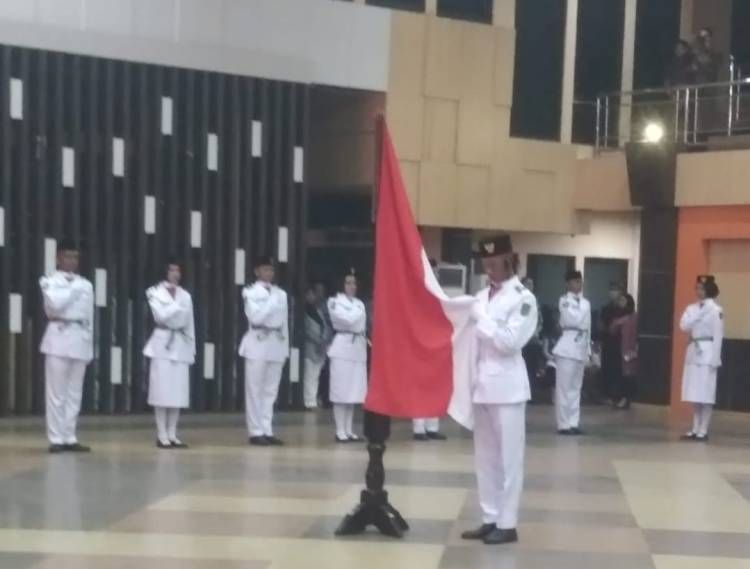 Pj. Bupati H. Erisman Yahya Kukuhkan Paskibraka Inhil 2024