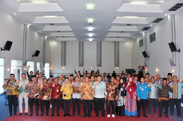Pj. Kades, Lurah se-Kabupaten Bengkalis Ikuti Rakor Program Unggulan Bermasa 2024