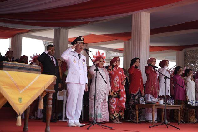Bupati Rohil Afrizal Sintong Jadi Irup HUT RI ke-79 Tahun 2024