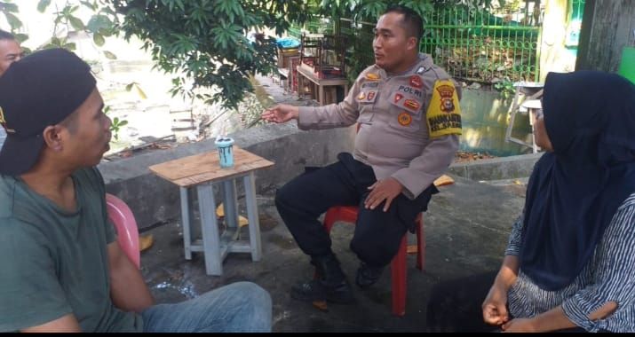 Bhabinkamtibmas Polsek Pekanbaru Kota Bawa Pesan Semarak HUT RI dan Nilai Kebangsaan di Tengah Masyarakat